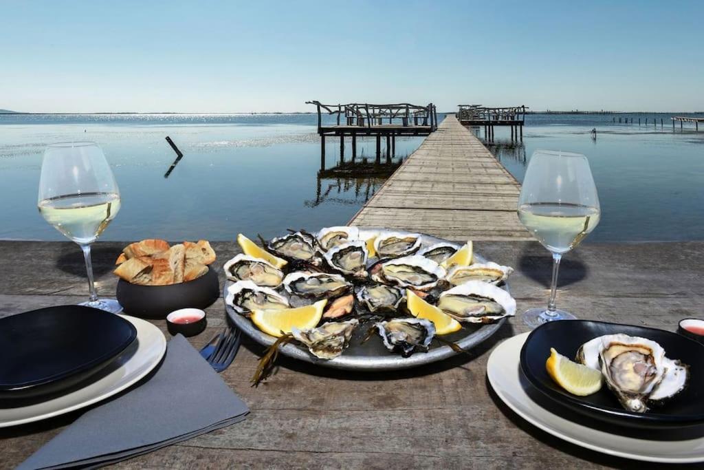Appart 5P Terrasse Sud Vue Mer, Acces Direct Plage Frontignan Kültér fotó