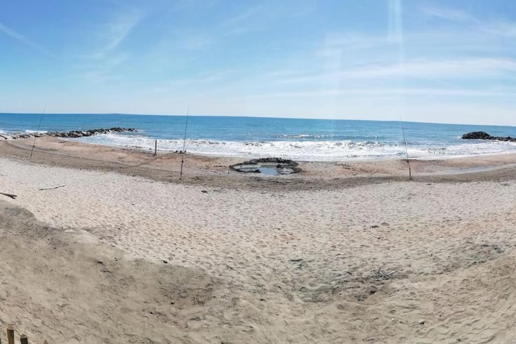 Appart 5P Terrasse Sud Vue Mer, Acces Direct Plage Frontignan Kültér fotó