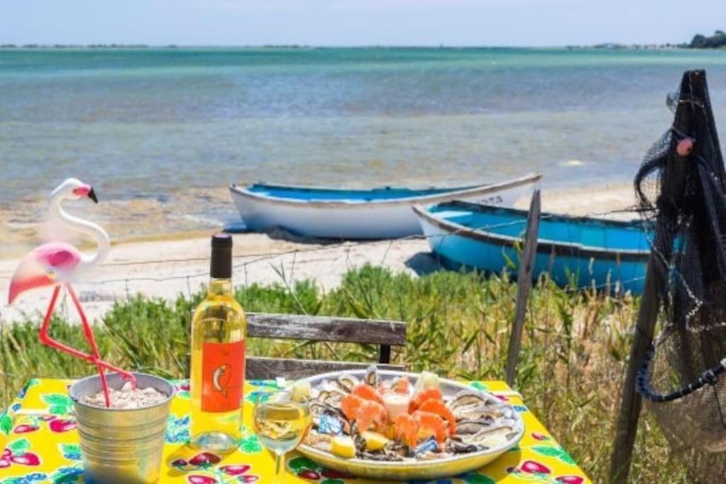 Appart 5P Terrasse Sud Vue Mer, Acces Direct Plage Frontignan Kültér fotó