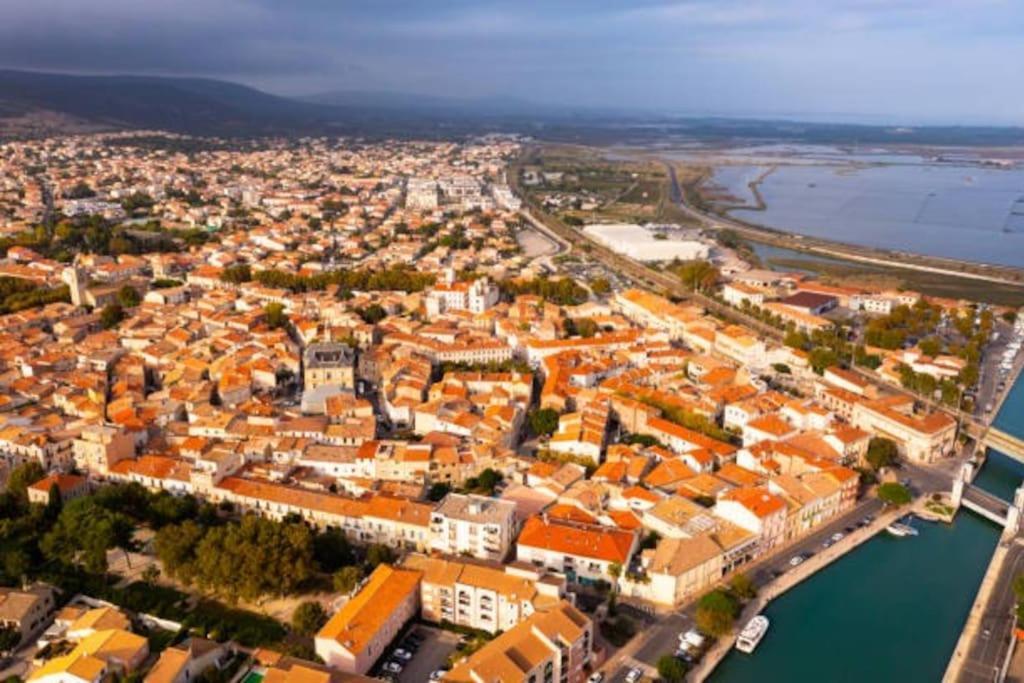 Appart 5P Terrasse Sud Vue Mer, Acces Direct Plage Frontignan Kültér fotó